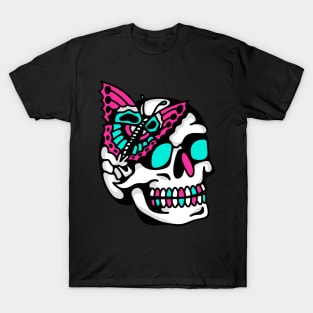 Skull butterfly T-Shirt